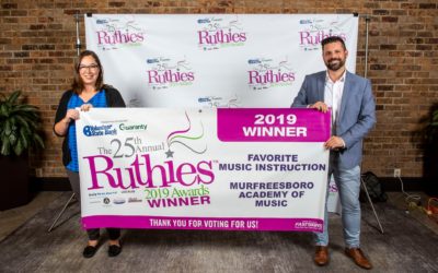2019 Ruthies Winner!